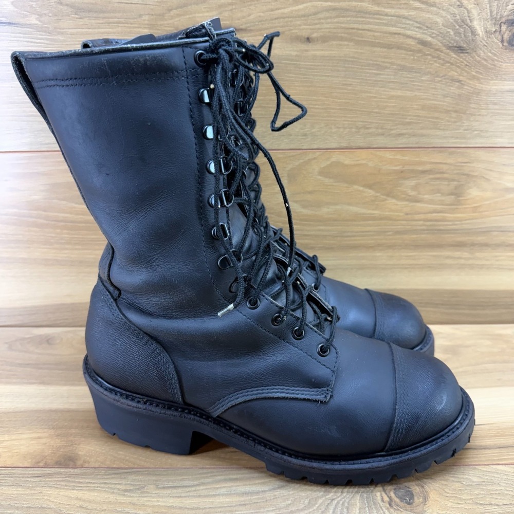 WEINBRENNER Wildland Fire Devil Firefighting Boots Men 11 XW Black Logger Combat